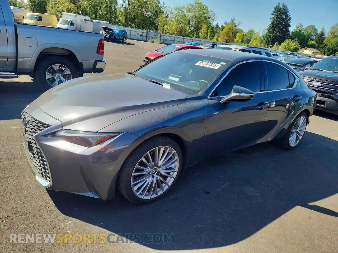 1 fotografías del automóvil dañado JTHD81F21P5051673 LEXUS IS 2023