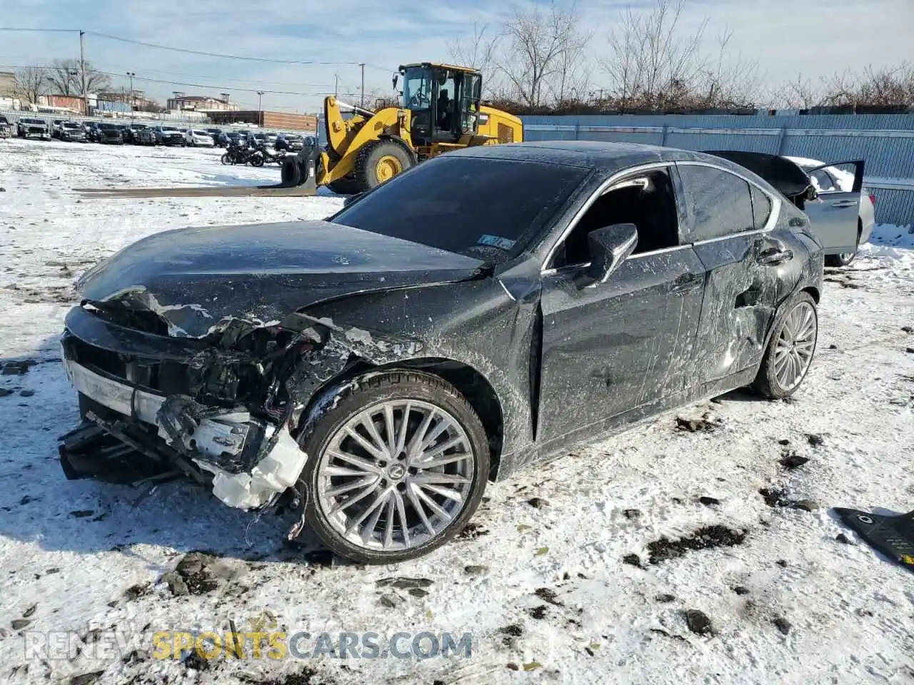 1 Photograph of a damaged car JTHD81F22P5050368 LEXUS IS 2023