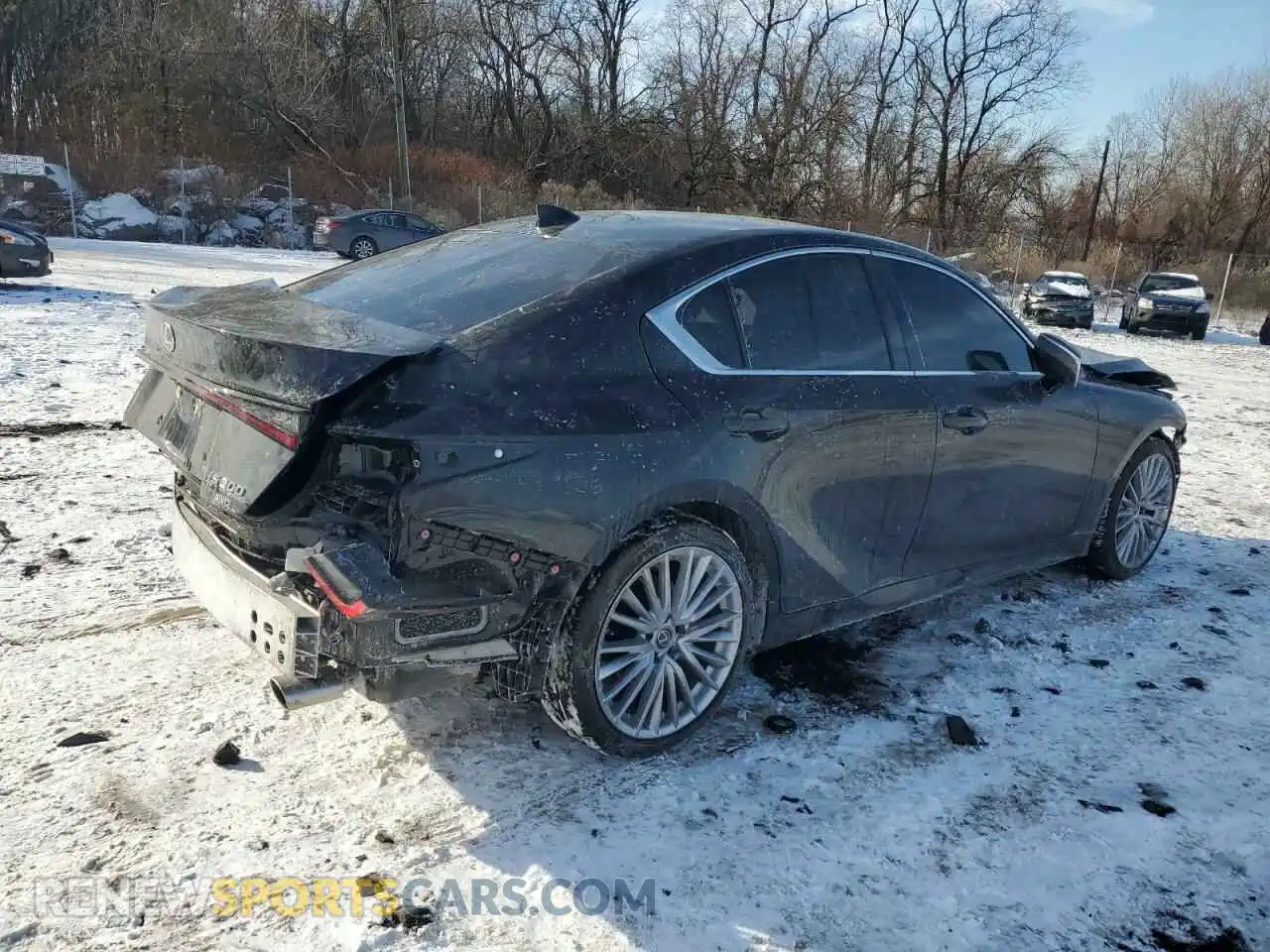 3 Photograph of a damaged car JTHD81F22P5050368 LEXUS IS 2023