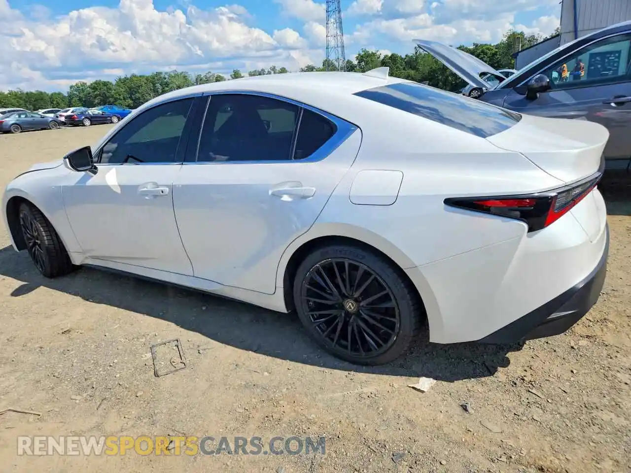 2 Photograph of a damaged car JTHD81F28P5051363 LEXUS IS 2023
