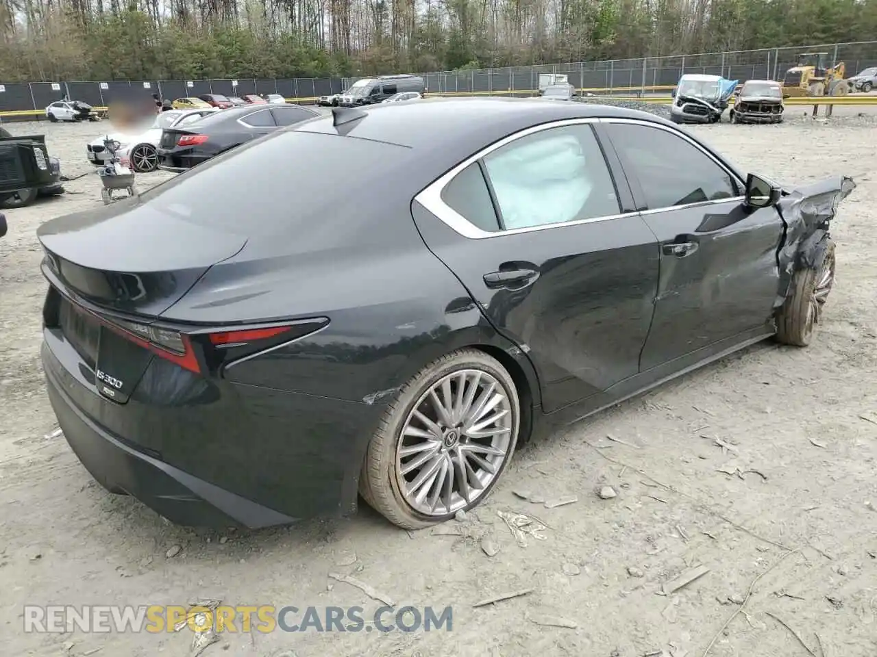3 Photograph of a damaged car JTHD81F2XP5050344 LEXUS IS 2023
