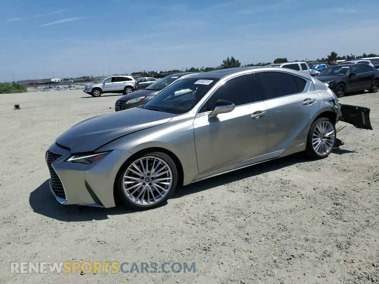 1 Photograph of a damaged car JTHDA1D2XP5124675 LEXUS IS 2023