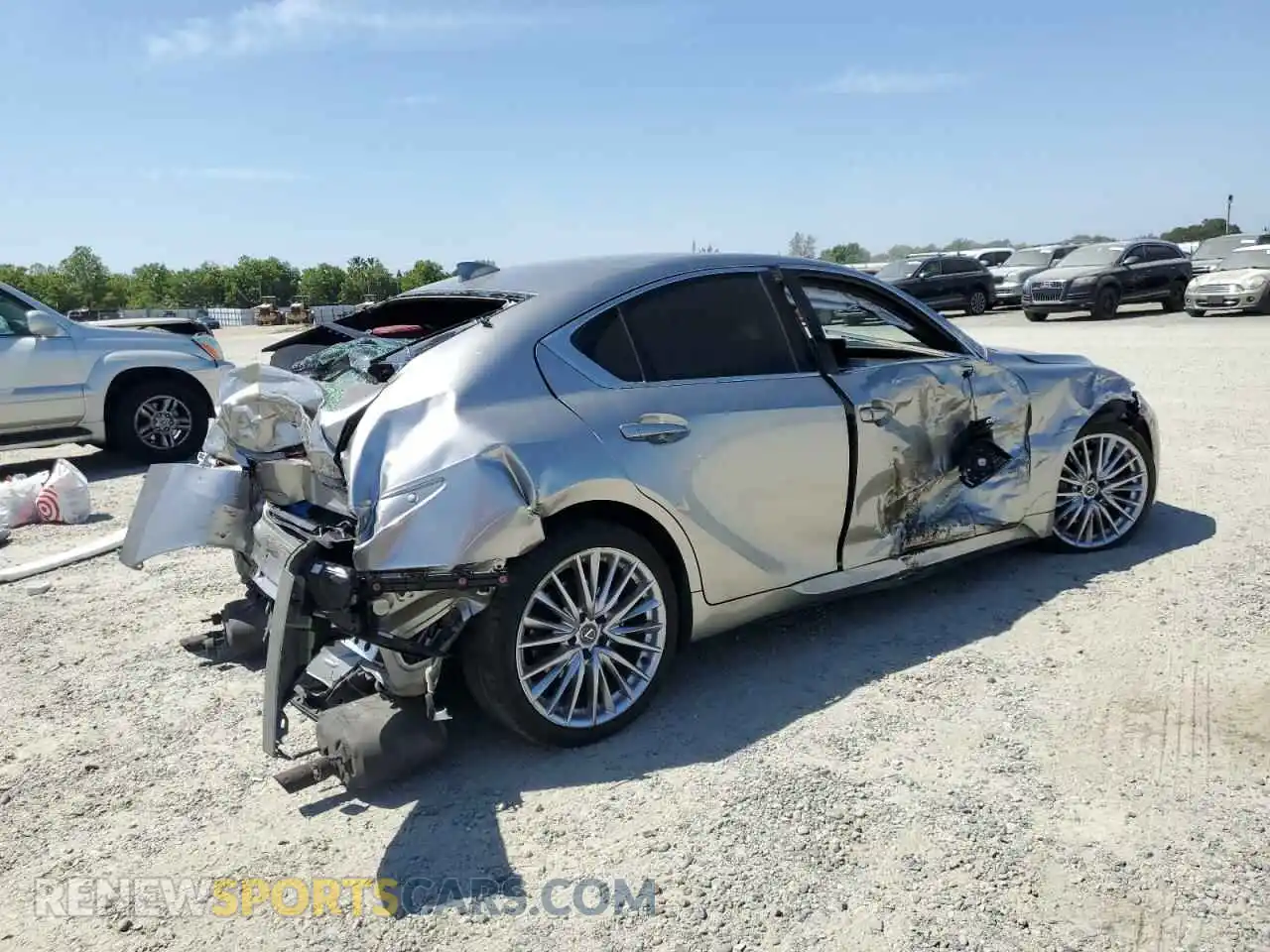 3 Photograph of a damaged car JTHDA1D2XP5124675 LEXUS IS 2023