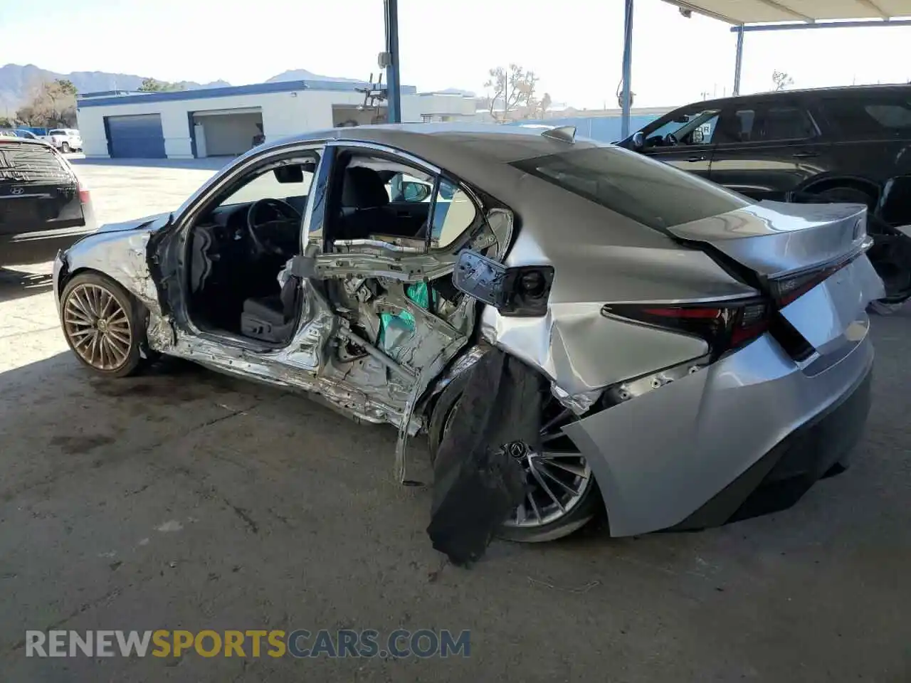 2 Photograph of a damaged car JTHDA1D2XP5125681 LEXUS IS 2023