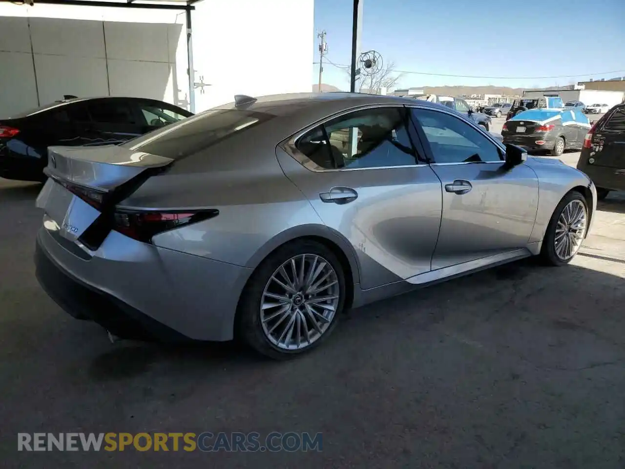 3 Photograph of a damaged car JTHDA1D2XP5125681 LEXUS IS 2023