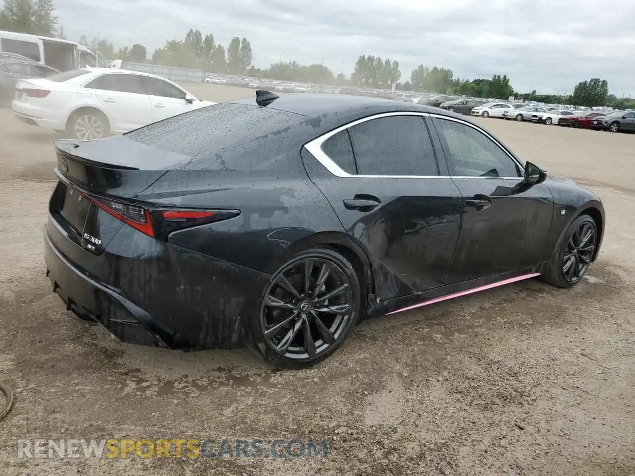 3 Photograph of a damaged car JTHG81F23P5052529 LEXUS IS 2023