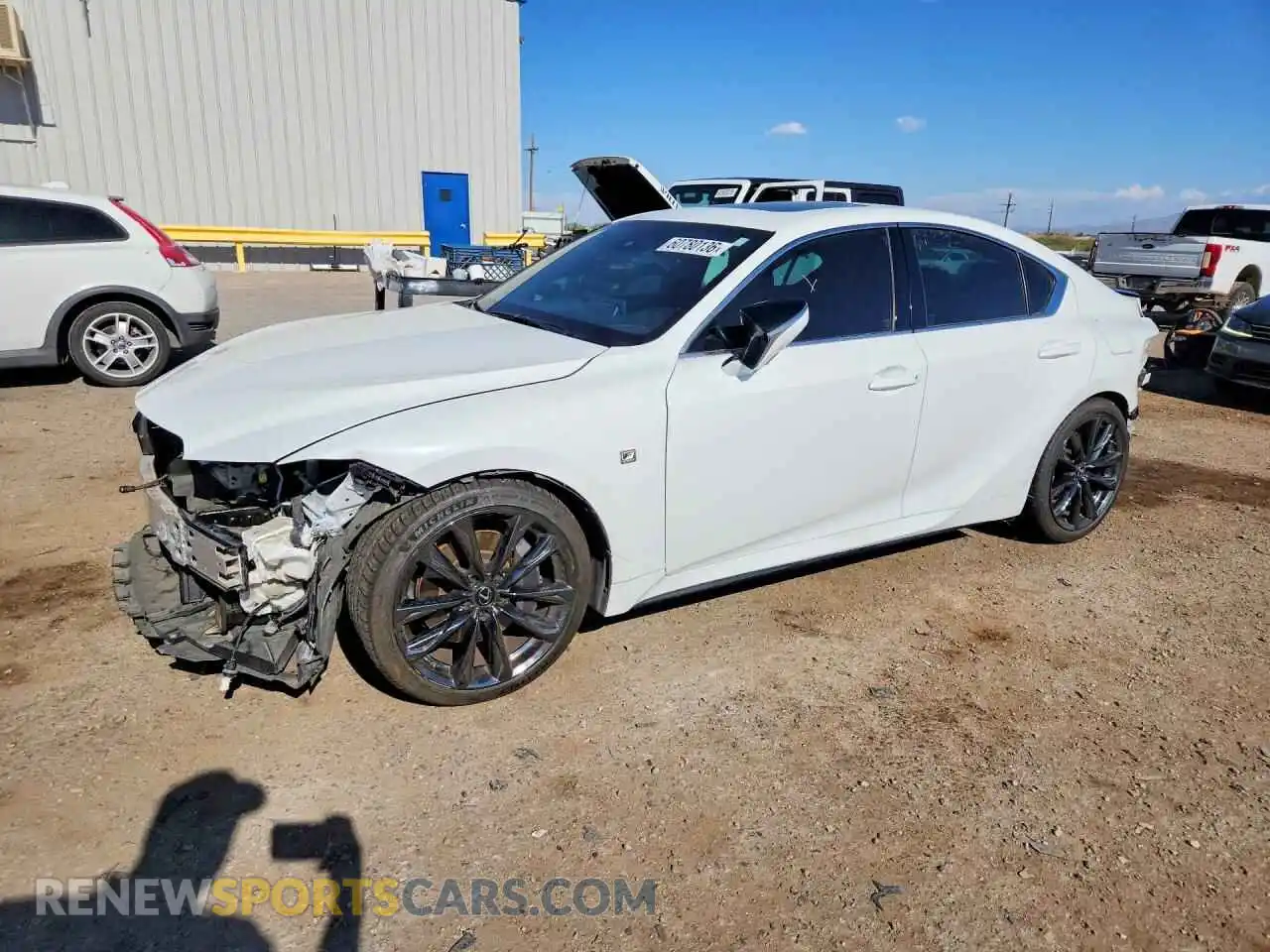 1 Photograph of a damaged car JTHGZ1B22P5066070 LEXUS IS 2023