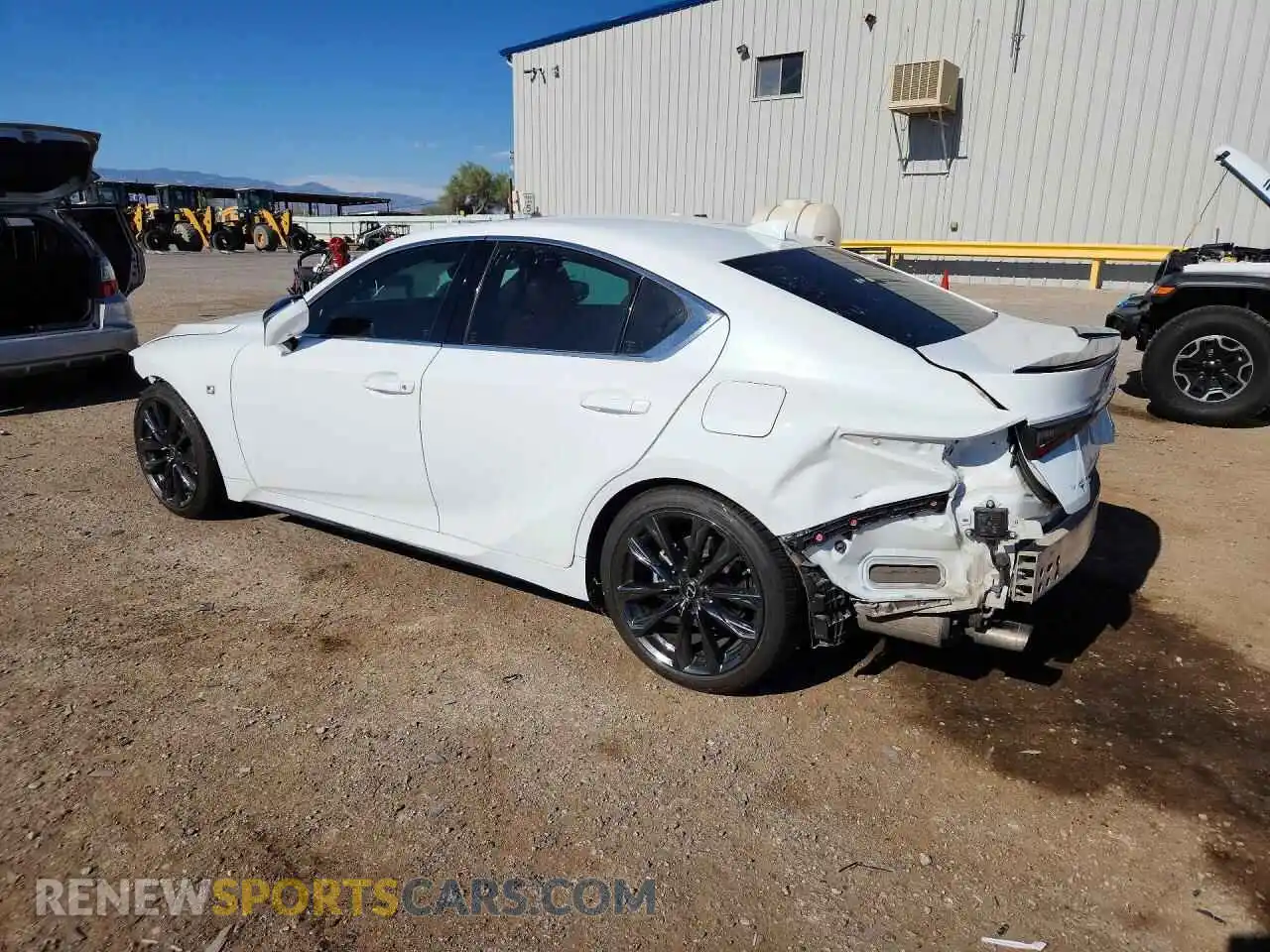 2 Photograph of a damaged car JTHGZ1B22P5066070 LEXUS IS 2023