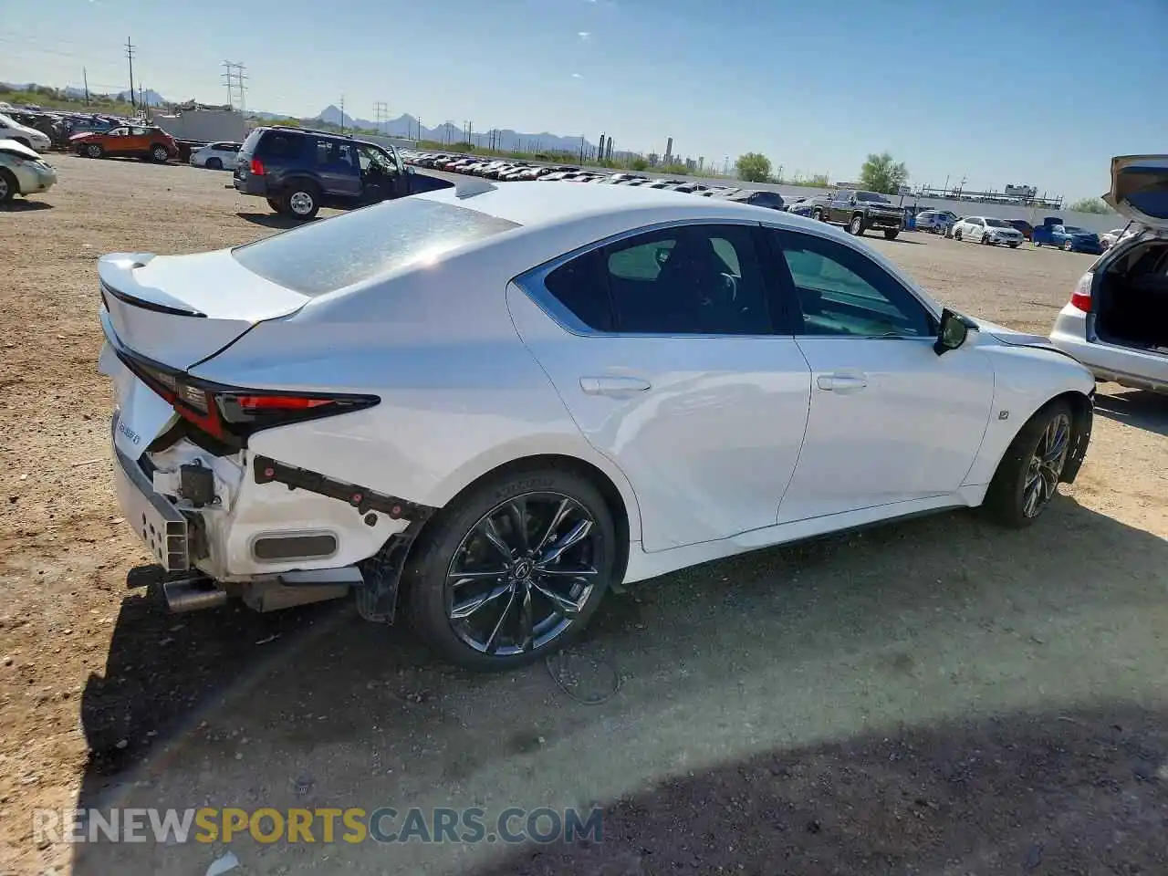 3 Photograph of a damaged car JTHGZ1B22P5066070 LEXUS IS 2023