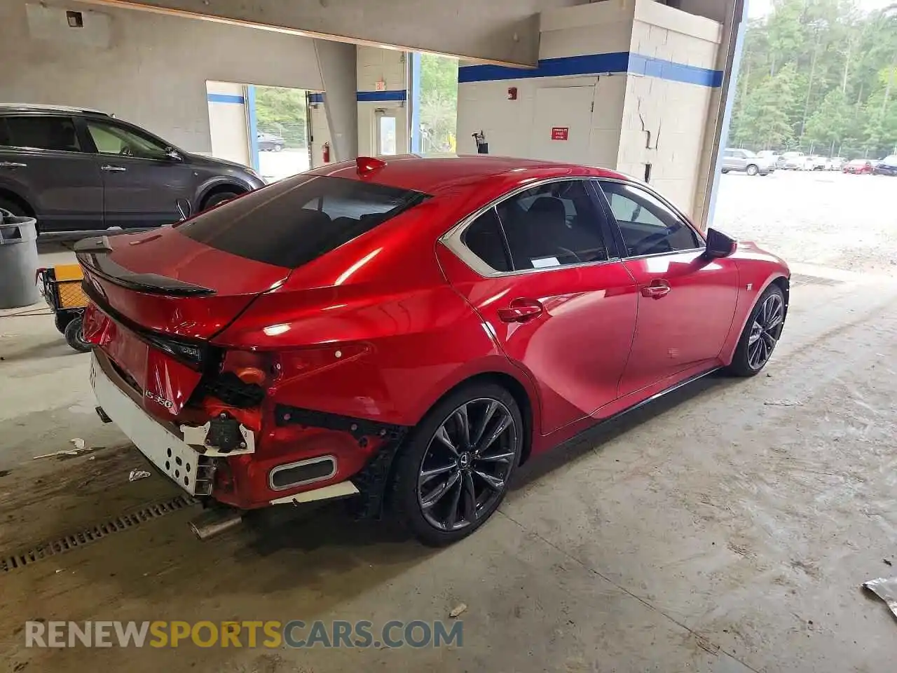 3 Photograph of a damaged car JTHGZ1B25P5064555 LEXUS IS 2023