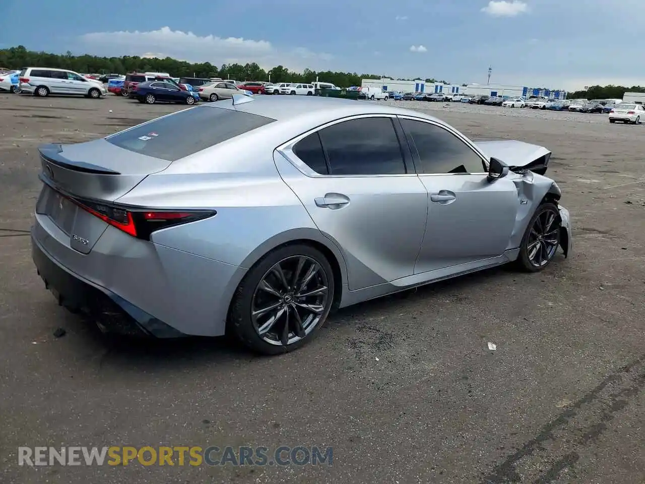 3 fotografías del automóvil dañado JTHGZ1B25P5069089 LEXUS IS 2023