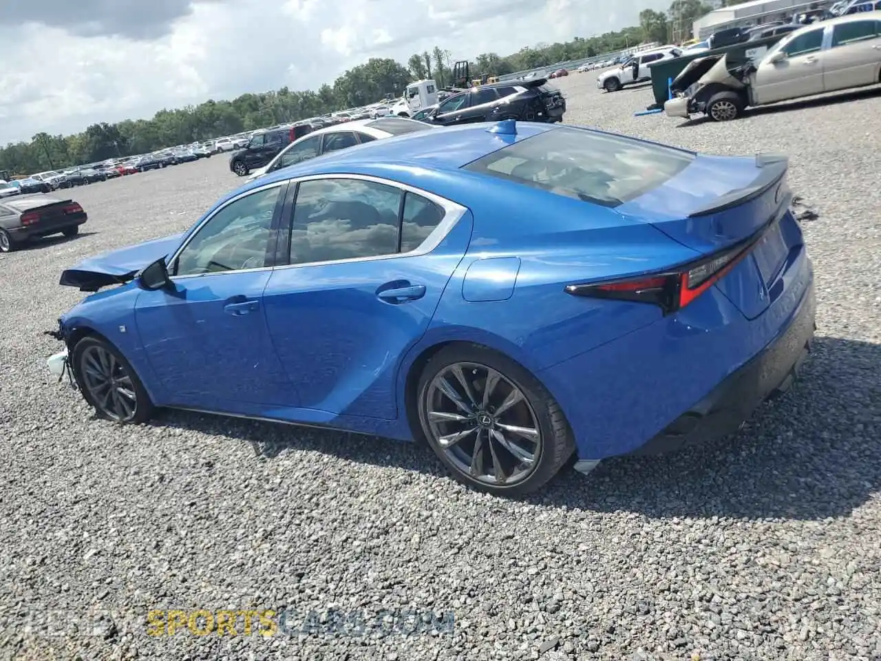 2 Photograph of a damaged car JTHGZ1B2XP5064518 LEXUS IS 2023