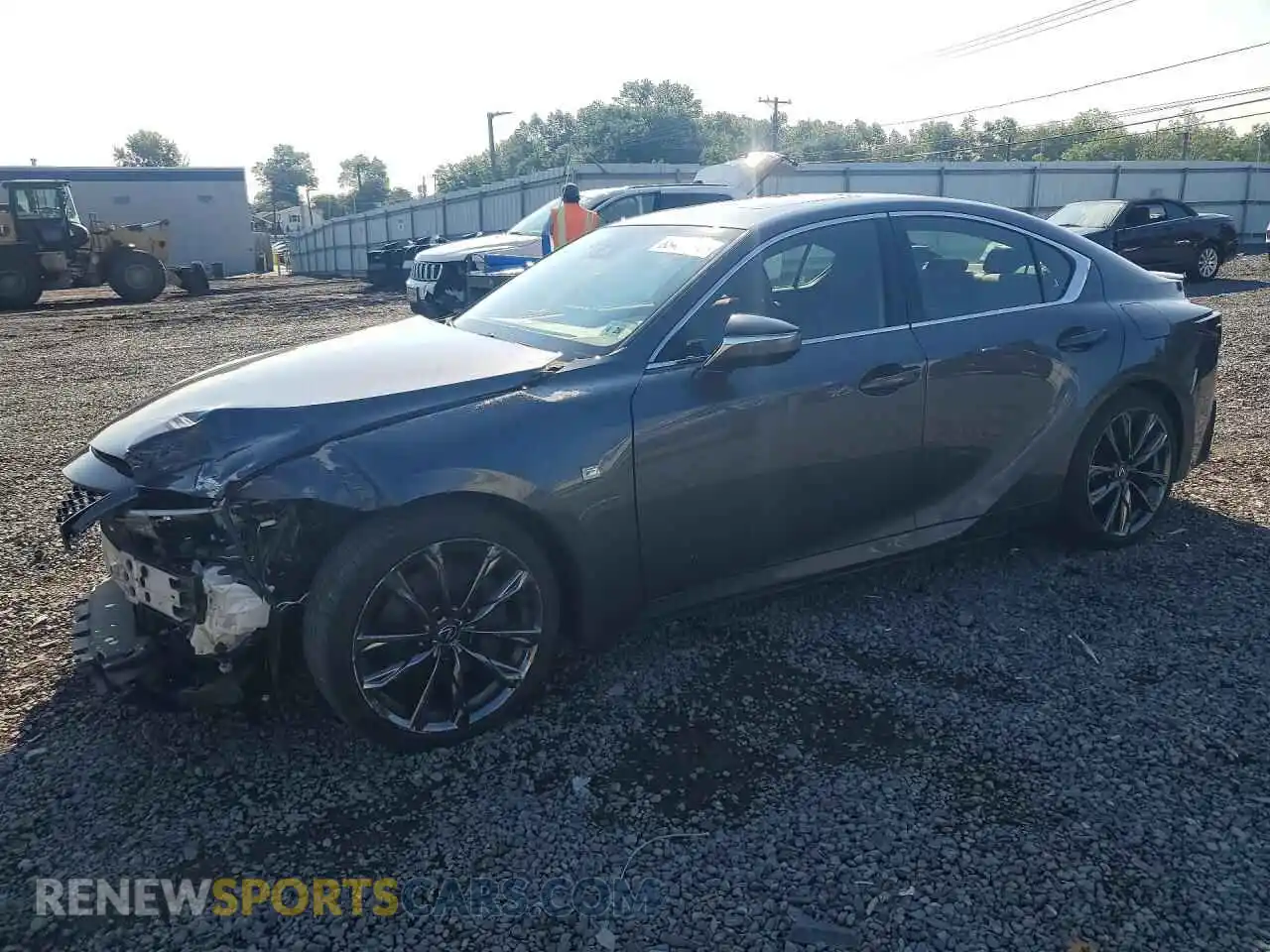 1 Photograph of a damaged car JTHGZ1E20P5029241 LEXUS IS 2023