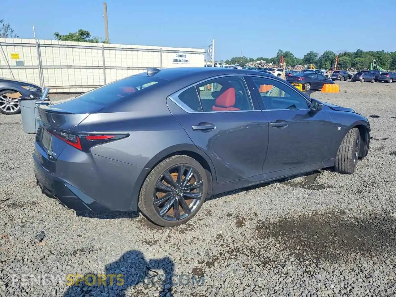 3 Photograph of a damaged car JTHGZ1E20P5029241 LEXUS IS 2023