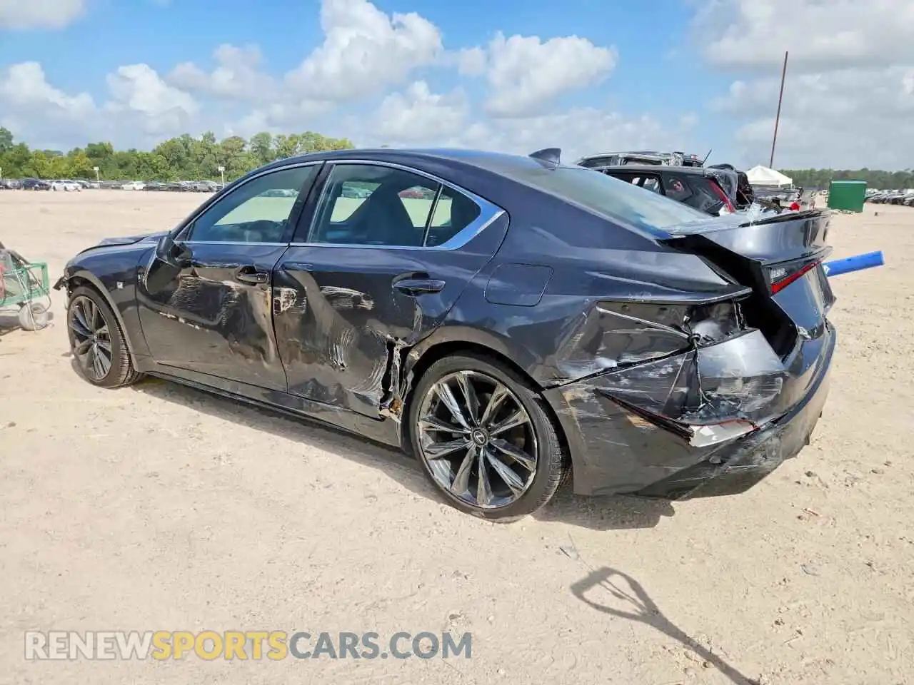 2 Photograph of a damaged car JTHGZ1E21P5030754 LEXUS IS 2023