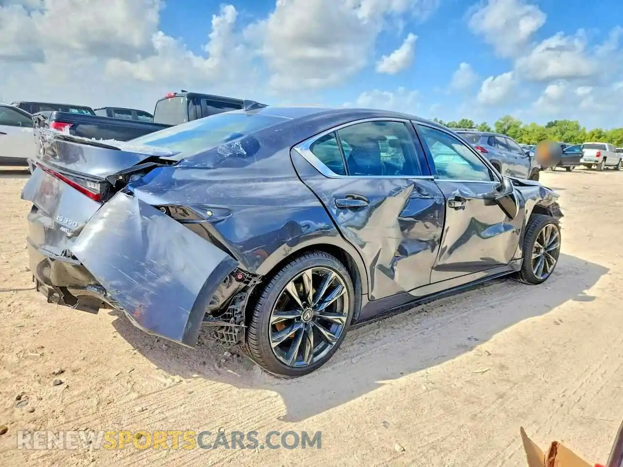 3 Photograph of a damaged car JTHGZ1E21P5030754 LEXUS IS 2023