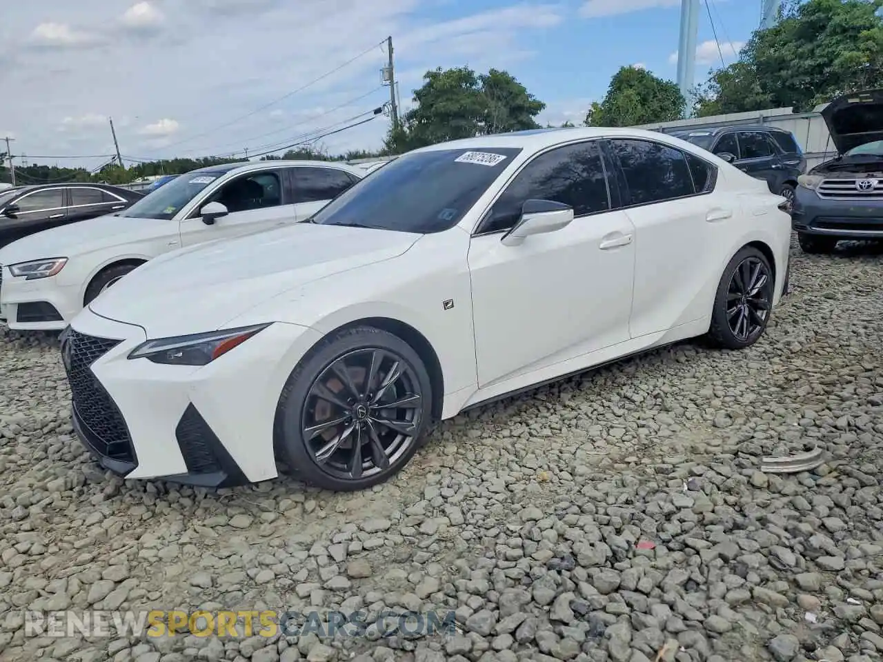 1 Фотография поврежденного автомобиля JTHGZ1E27P5029673 LEXUS IS 2023