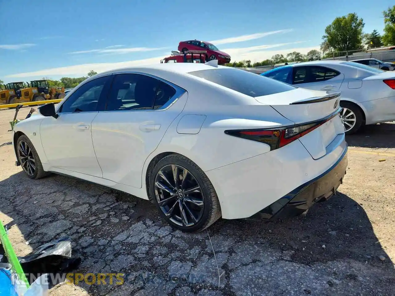2 Photograph of a damaged car JTHGZ1E29P5032901 LEXUS IS 2023
