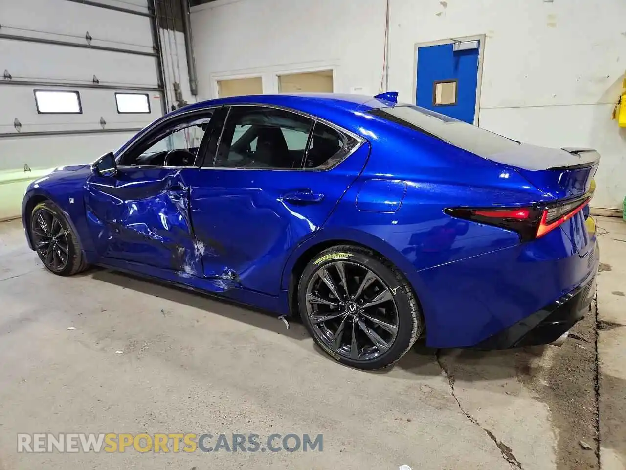 2 Photograph of a damaged car JTHGZ1E2XP5031515 LEXUS IS 2023