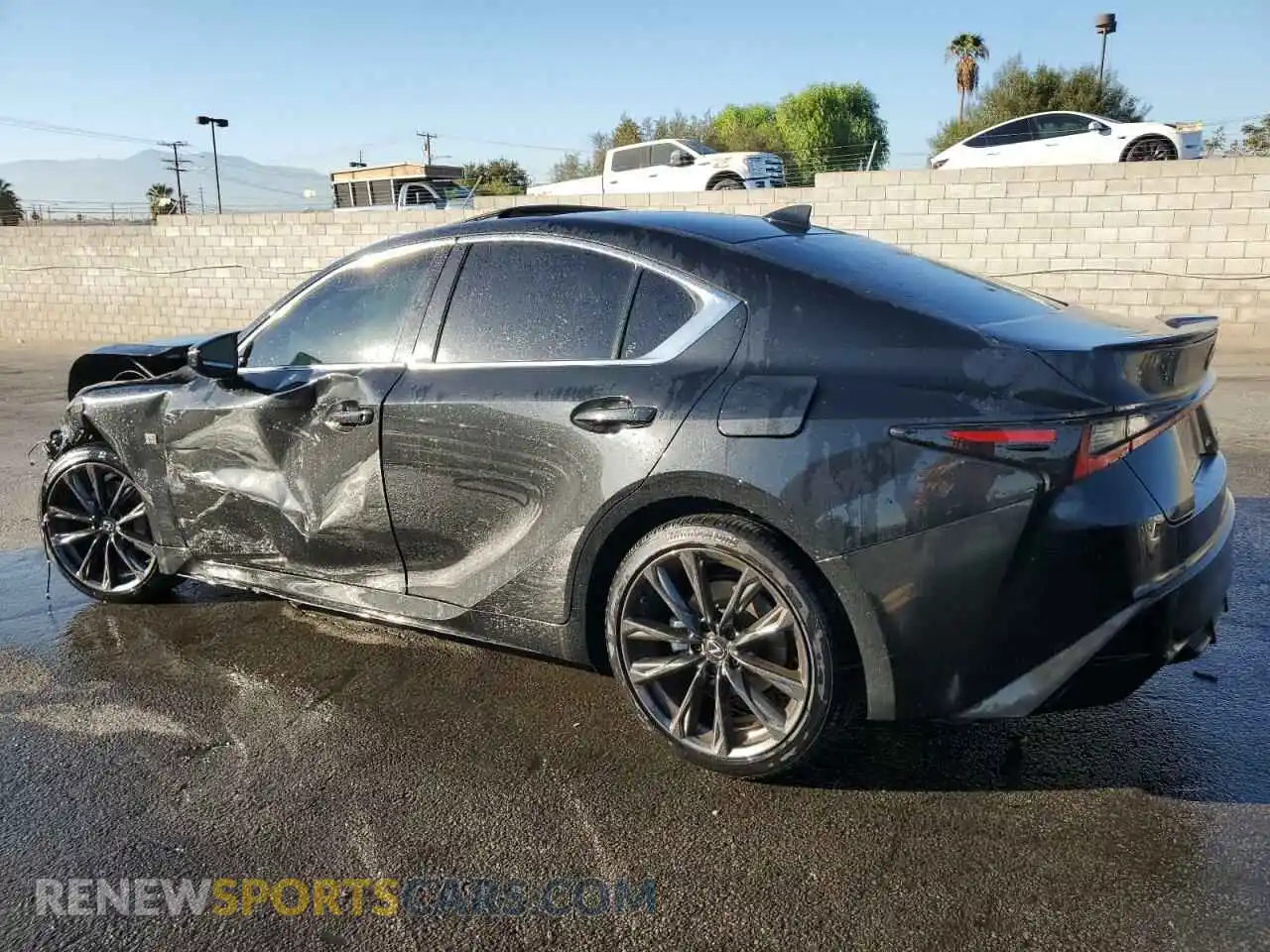 2 Photograph of a damaged car JTHB81F20R5053148 LEXUS IS 2024