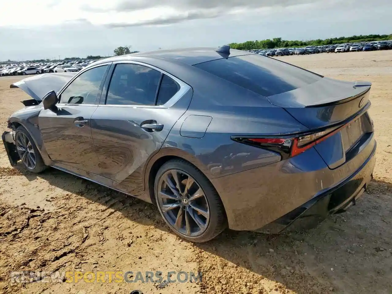 2 Photograph of a damaged car JTHB81F29R5053035 LEXUS IS 2024
