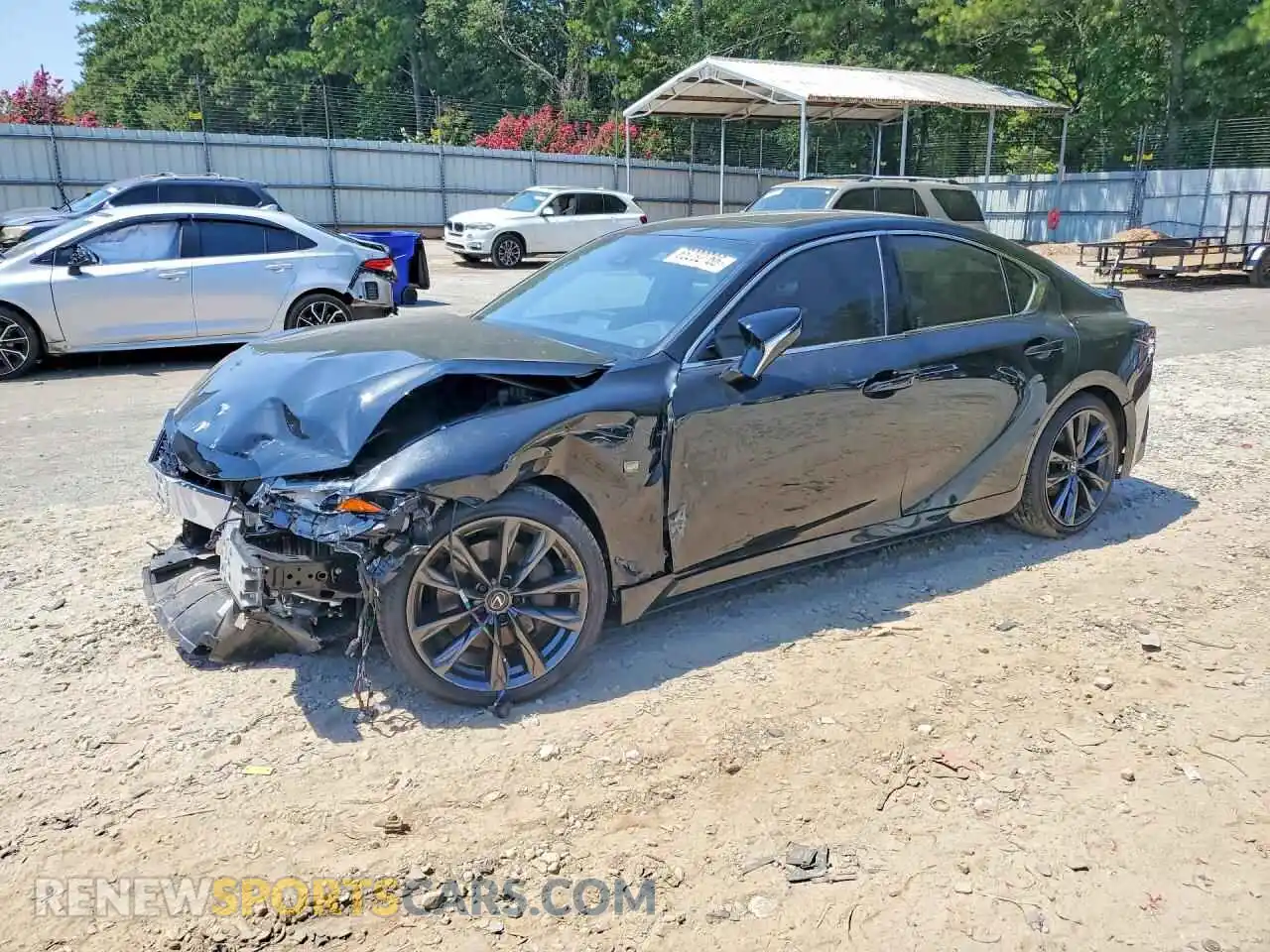 1 Photograph of a damaged car JTHBZ1B22R5082282 LEXUS IS 2024