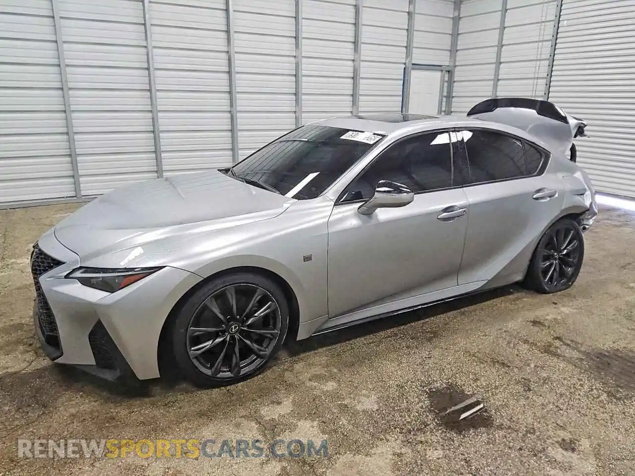 1 fotografías del automóvil dañado JTHBZ1B29R5079265 LEXUS IS 2024