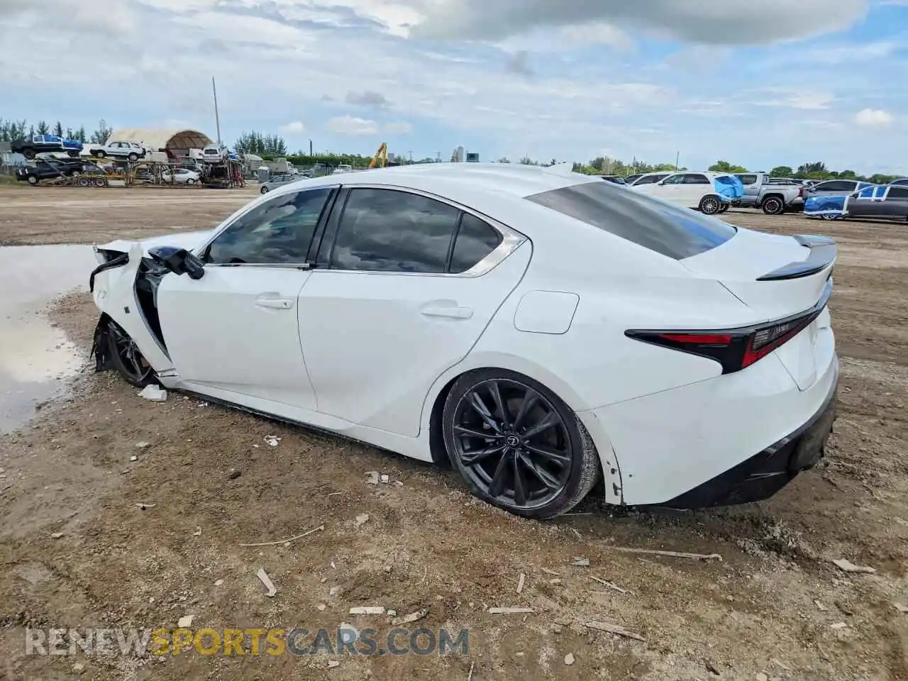 2 Photograph of a damaged car JTHBZ1B29R5080917 LEXUS IS 2024