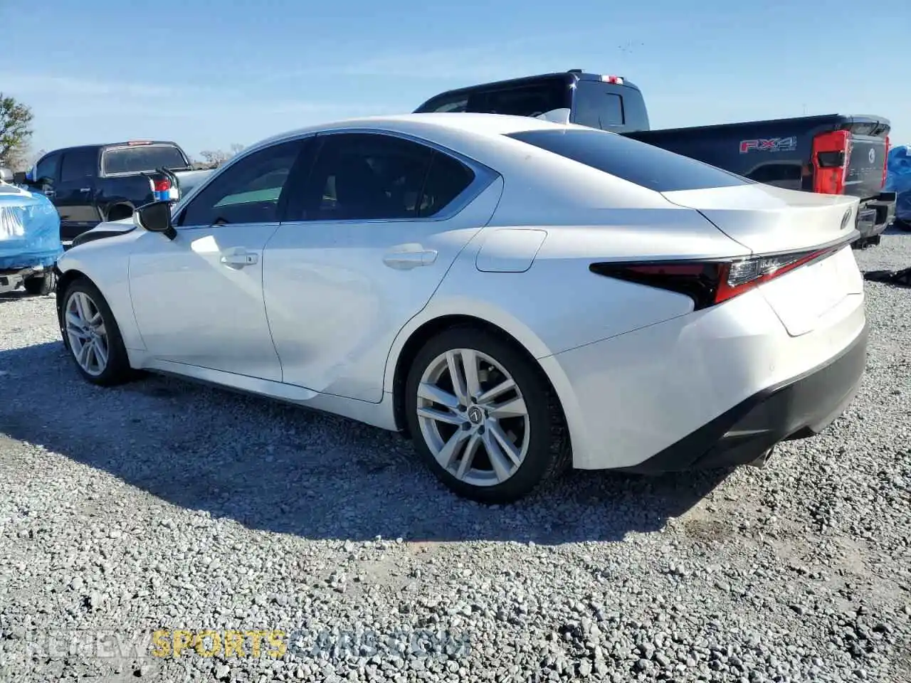 2 Photograph of a damaged car JTHCA1D20R5129947 LEXUS IS 2024