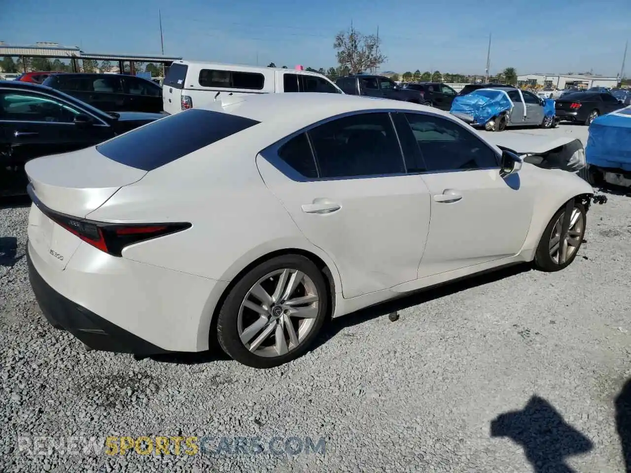 3 Photograph of a damaged car JTHCA1D20R5129947 LEXUS IS 2024