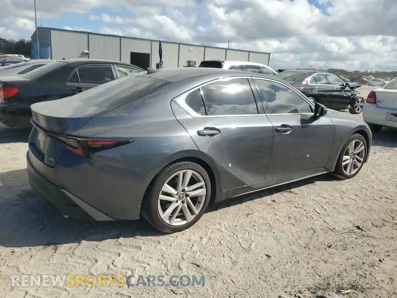 3 Photograph of a damaged car JTHCA1D21R5130072 LEXUS IS 2024