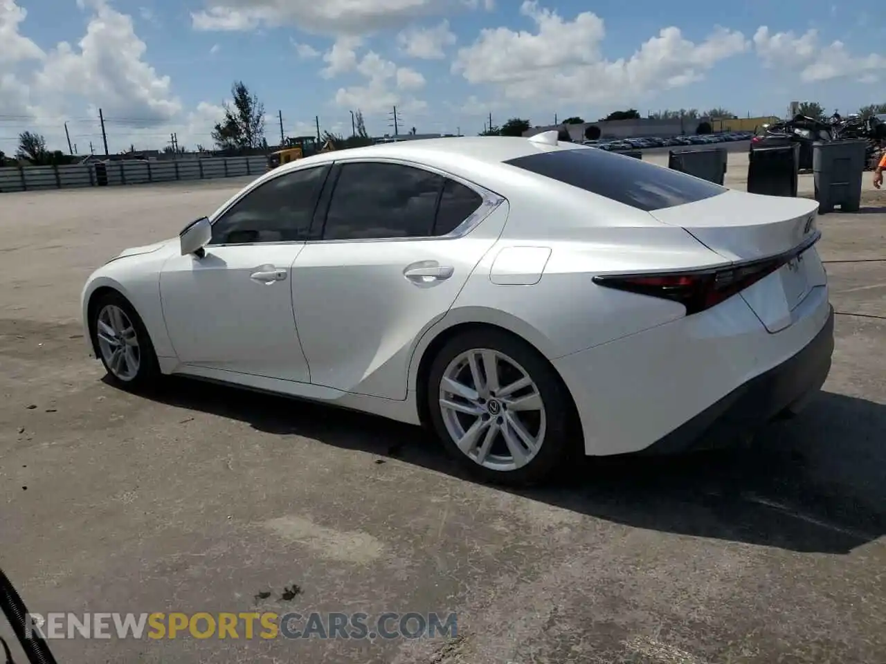 2 Photograph of a damaged car JTHCA1D27R5129489 LEXUS IS 2024