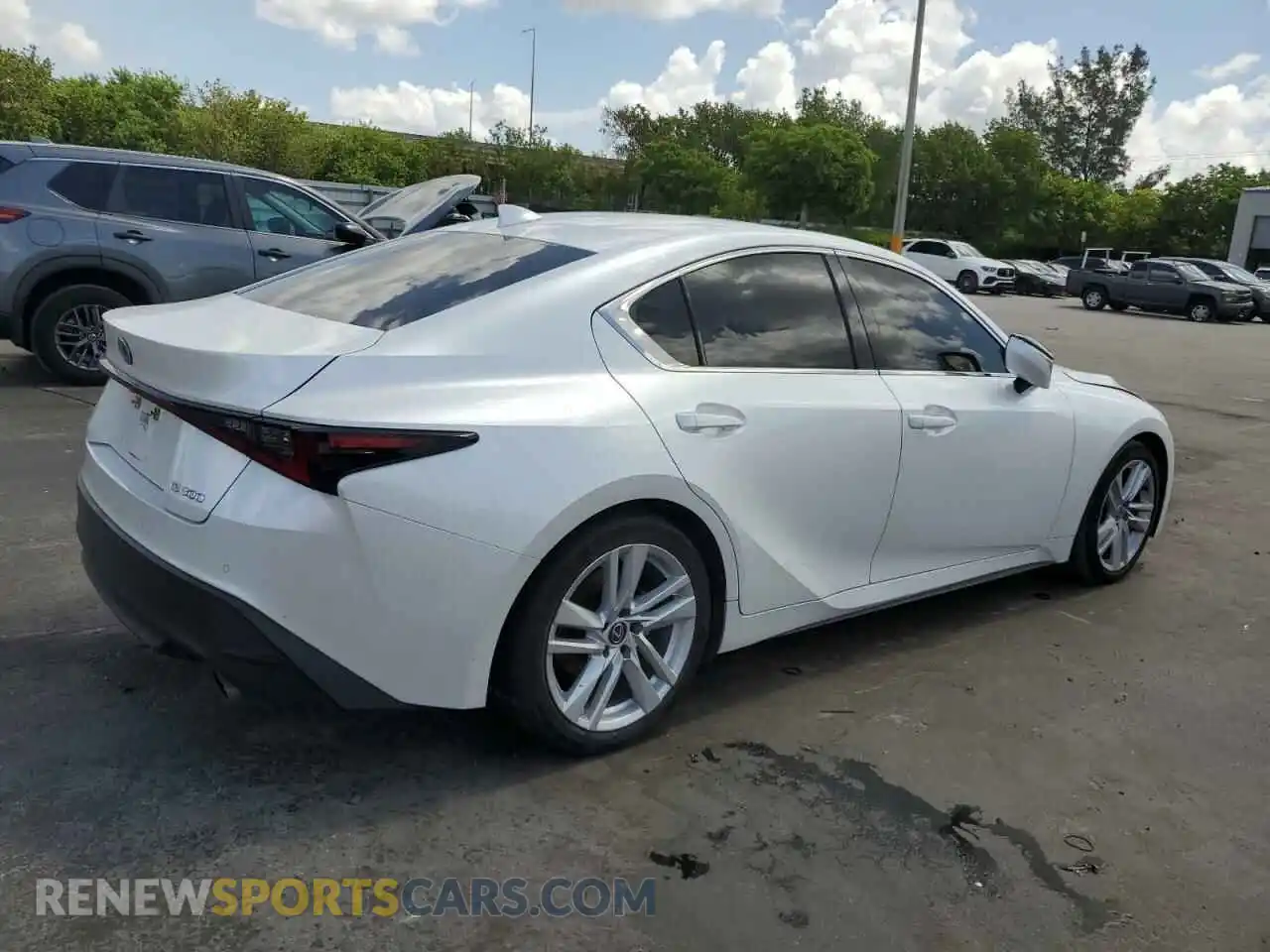 3 Photograph of a damaged car JTHCA1D27R5129489 LEXUS IS 2024
