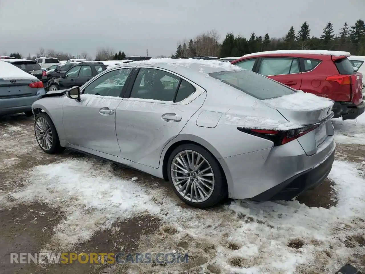 2 Photograph of a damaged car JTHD81F2XR5054039 LEXUS IS 2024