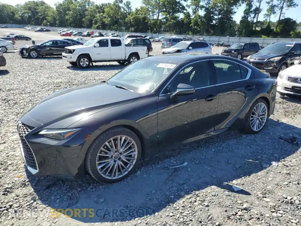1 Фотография поврежденного автомобиля JTHDA1D27R5132784 LEXUS IS 2024