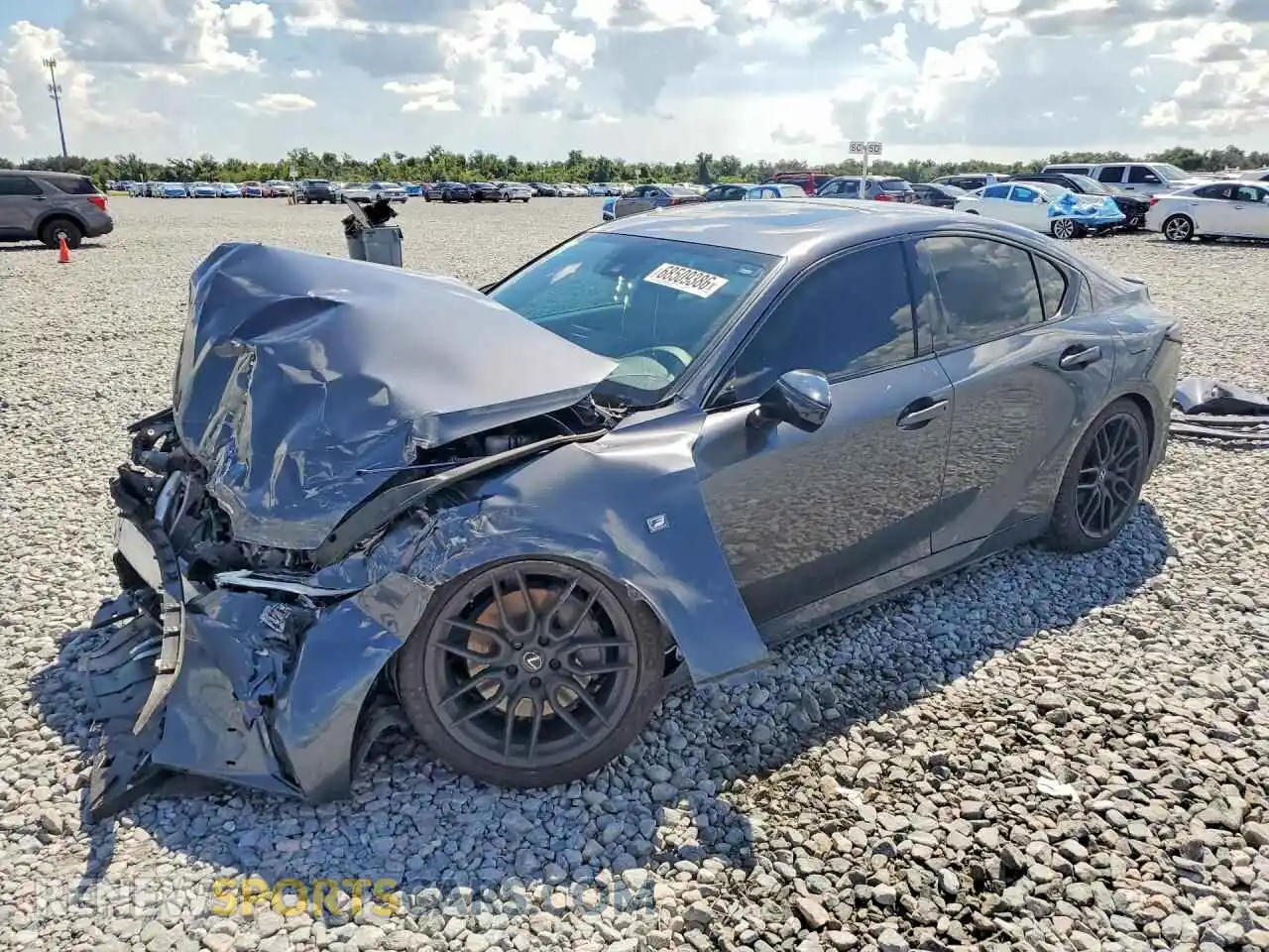 1 fotografías del automóvil dañado JTHGZ1B20R5081069 LEXUS IS 2024