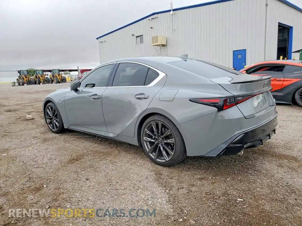 2 Photograph of a damaged car JTHGZ1B27R5074894 LEXUS IS 2024