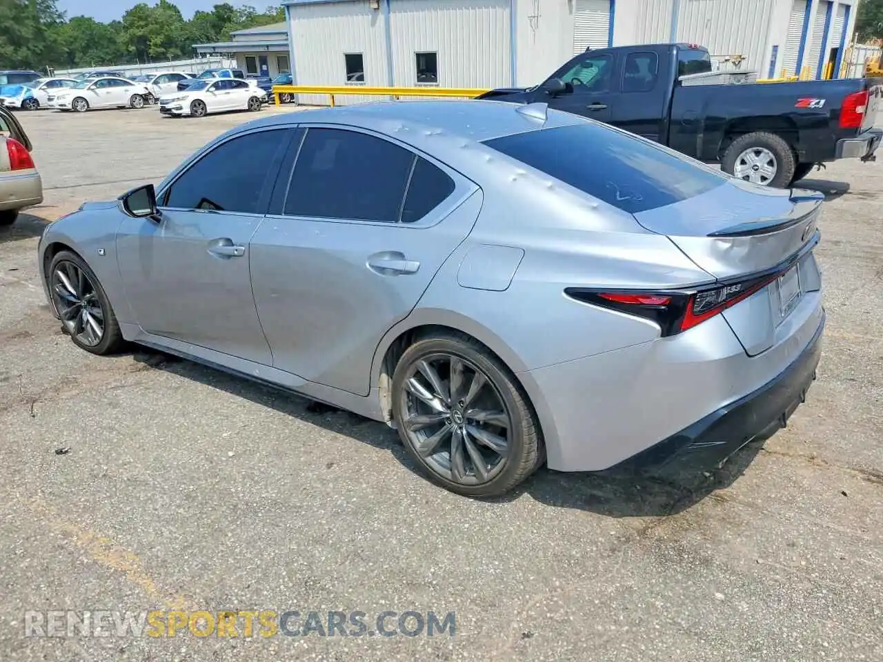 2 Photograph of a damaged car JTHGZ1B27R5082235 LEXUS IS 2024