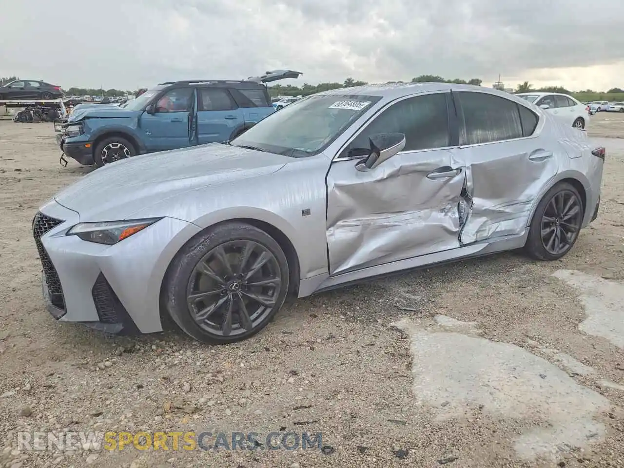 1 Photograph of a damaged car JTHBZ1B20S5083145 LEXUS IS 2025