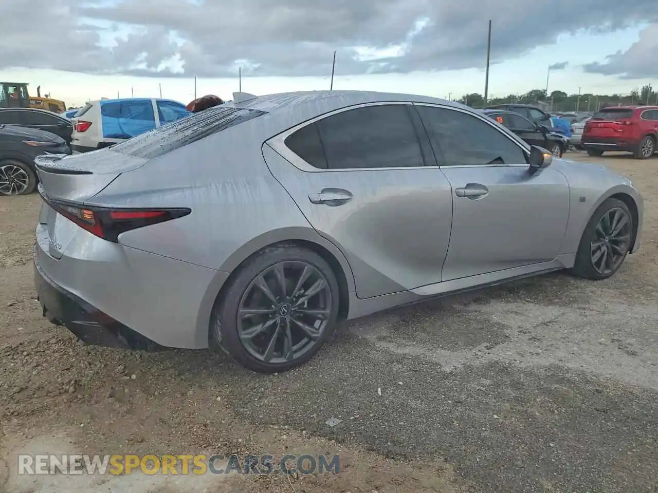 3 Photograph of a damaged car JTHBZ1B20S5083145 LEXUS IS 2025