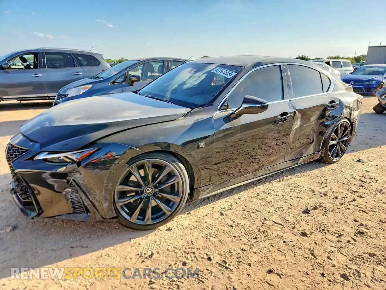 1 Photograph of a damaged car JTHBZ1B23S5084497 LEXUS IS 2025