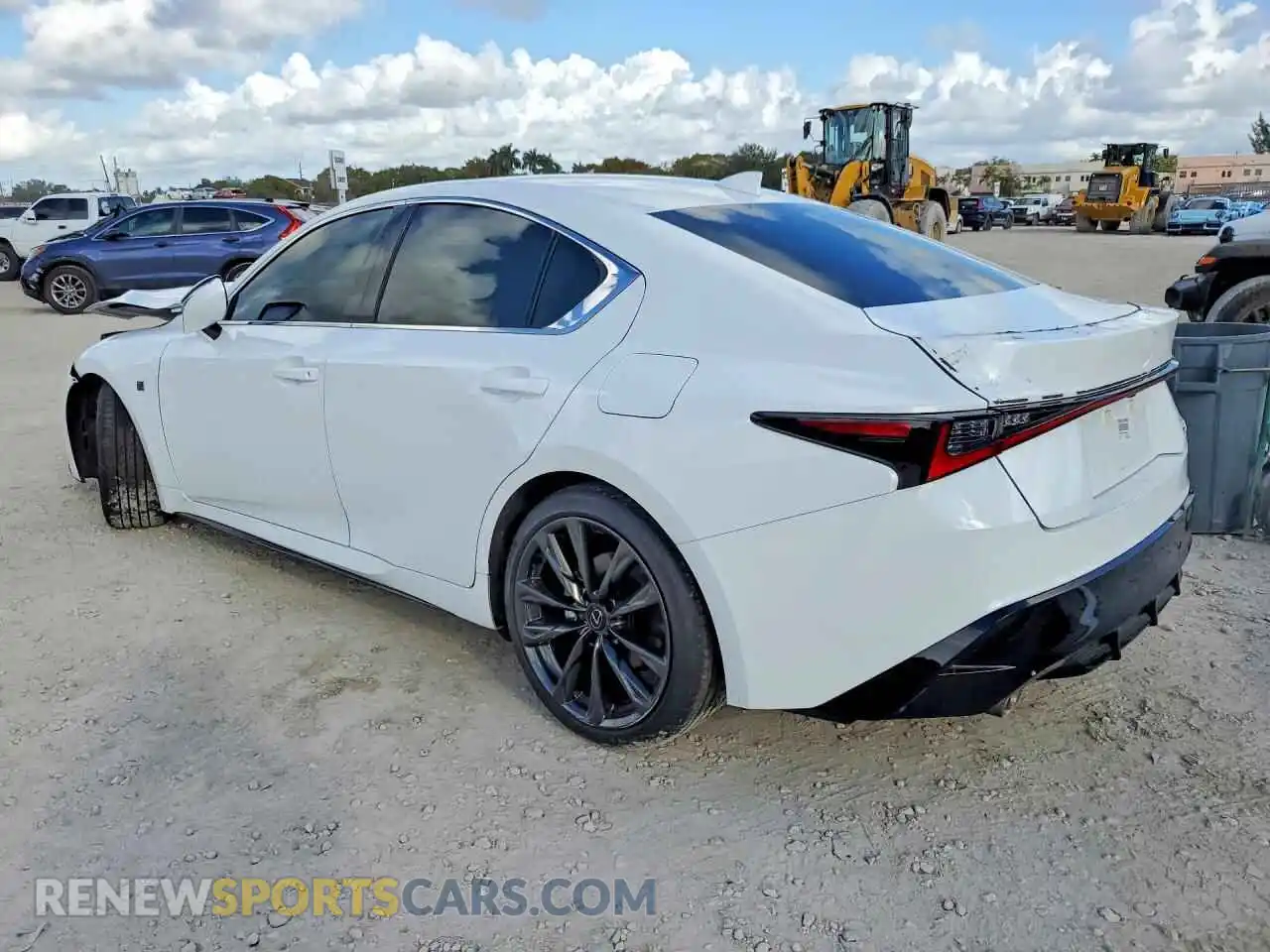2 Photograph of a damaged car JTHBZ1B25S5088437 LEXUS IS 2025