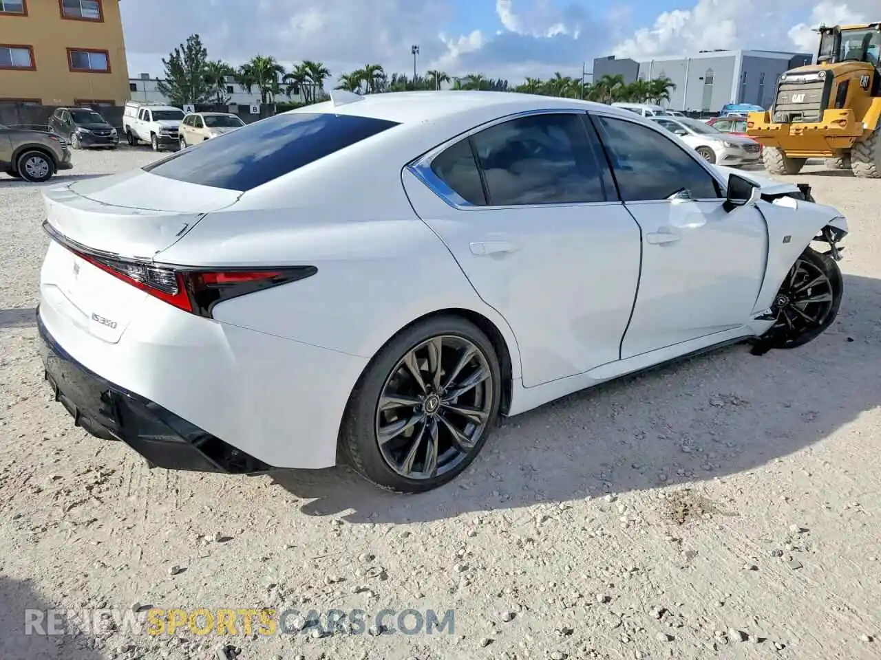 3 Photograph of a damaged car JTHBZ1B25S5088437 LEXUS IS 2025