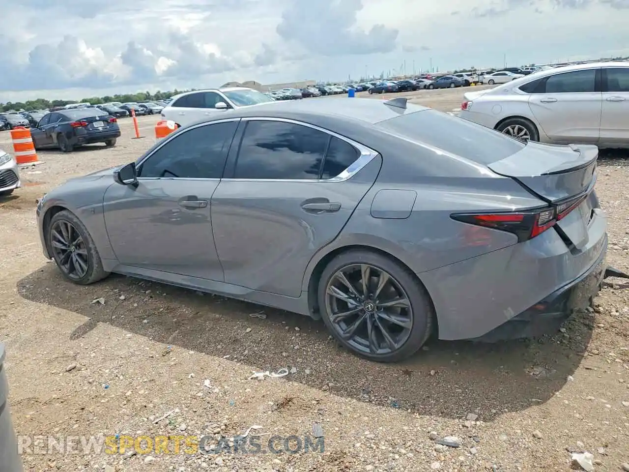 2 Photograph of a damaged car JTHBZ1B27S5089881 LEXUS IS 2025