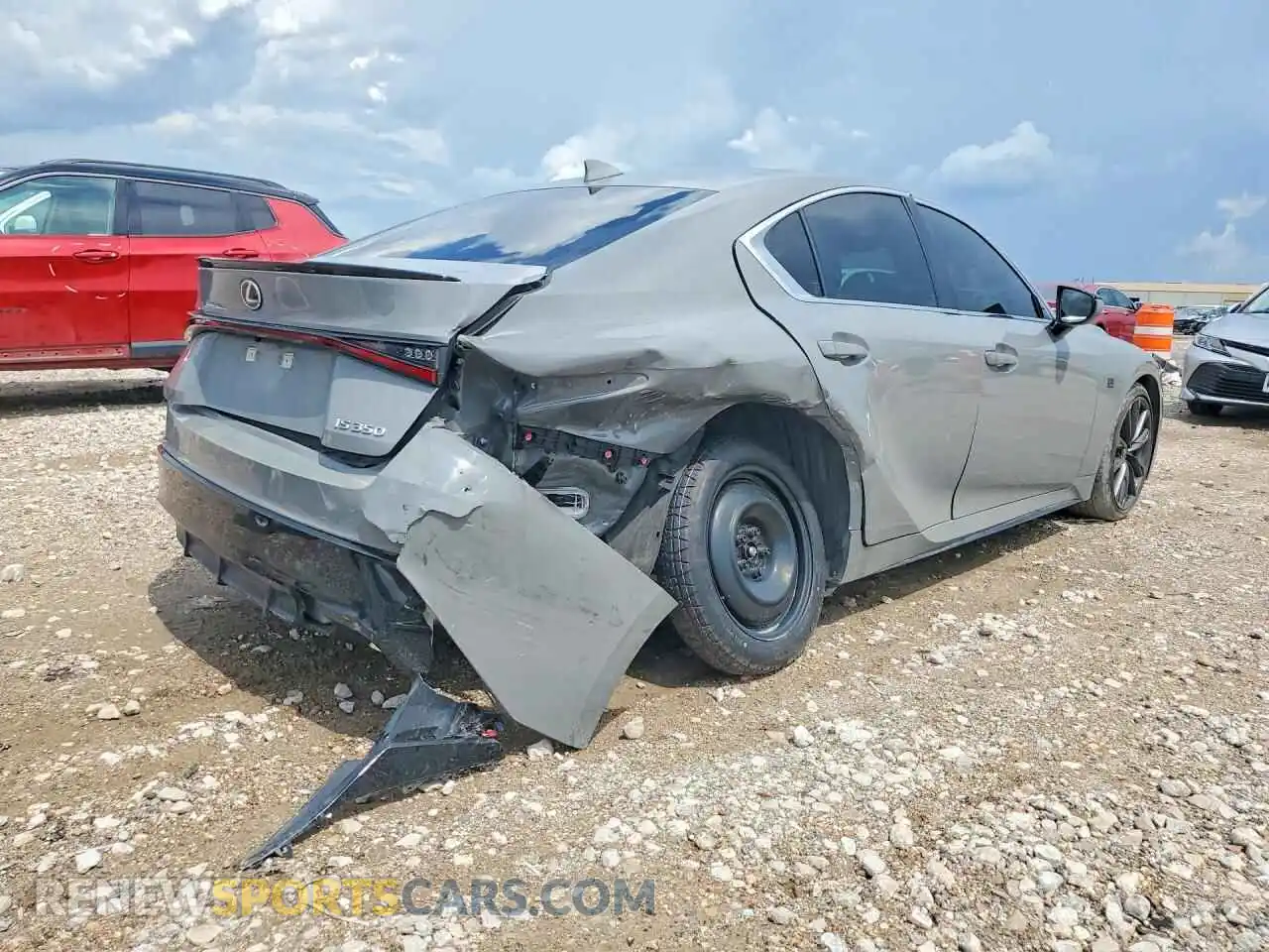 3 Photograph of a damaged car JTHBZ1B27S5089881 LEXUS IS 2025