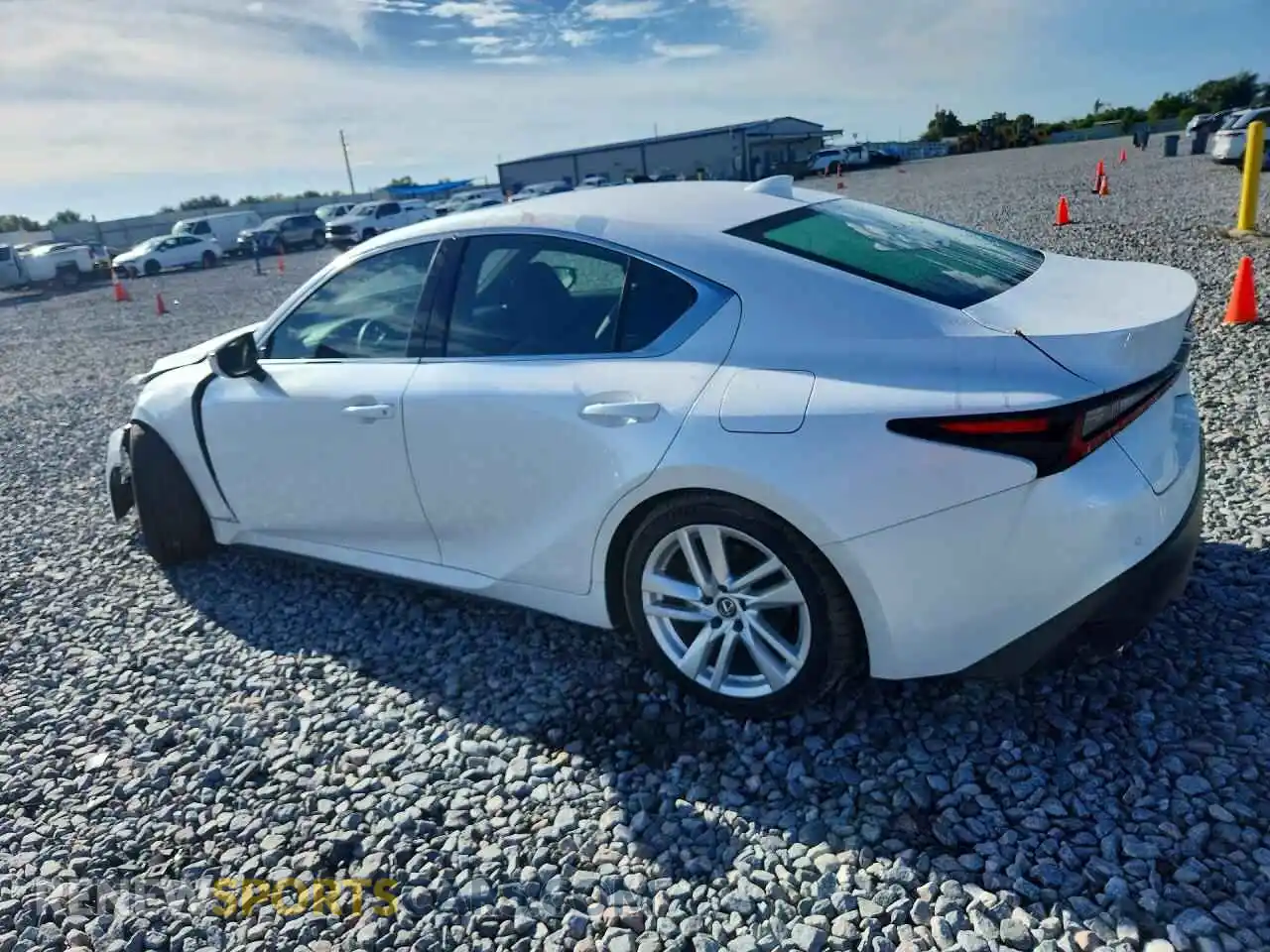 2 Photograph of a damaged car JTHCA1D27S5134049 LEXUS IS 2025