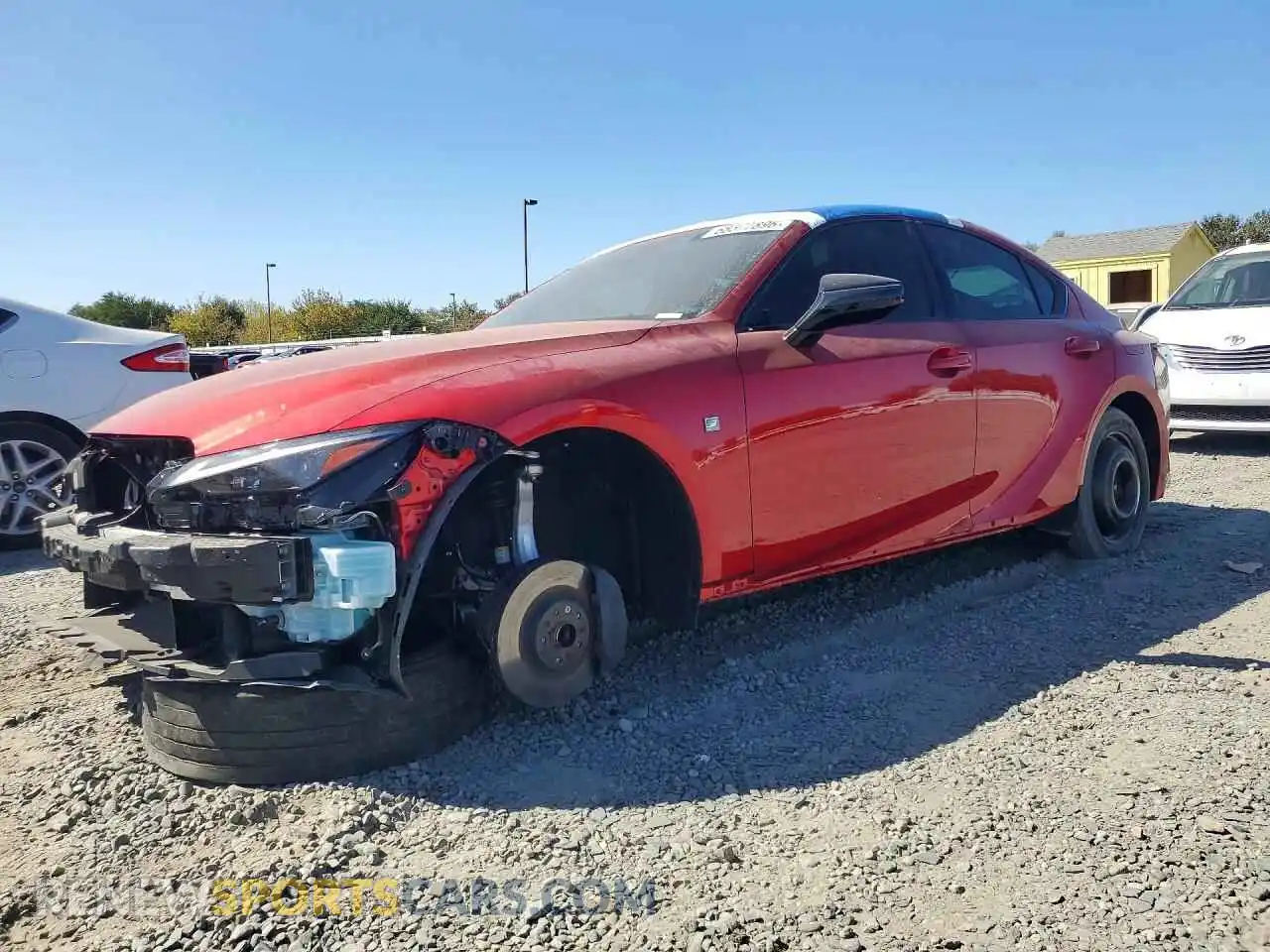 1 fotografías del automóvil dañado JTHGZ1B20S5085905 LEXUS IS 2025