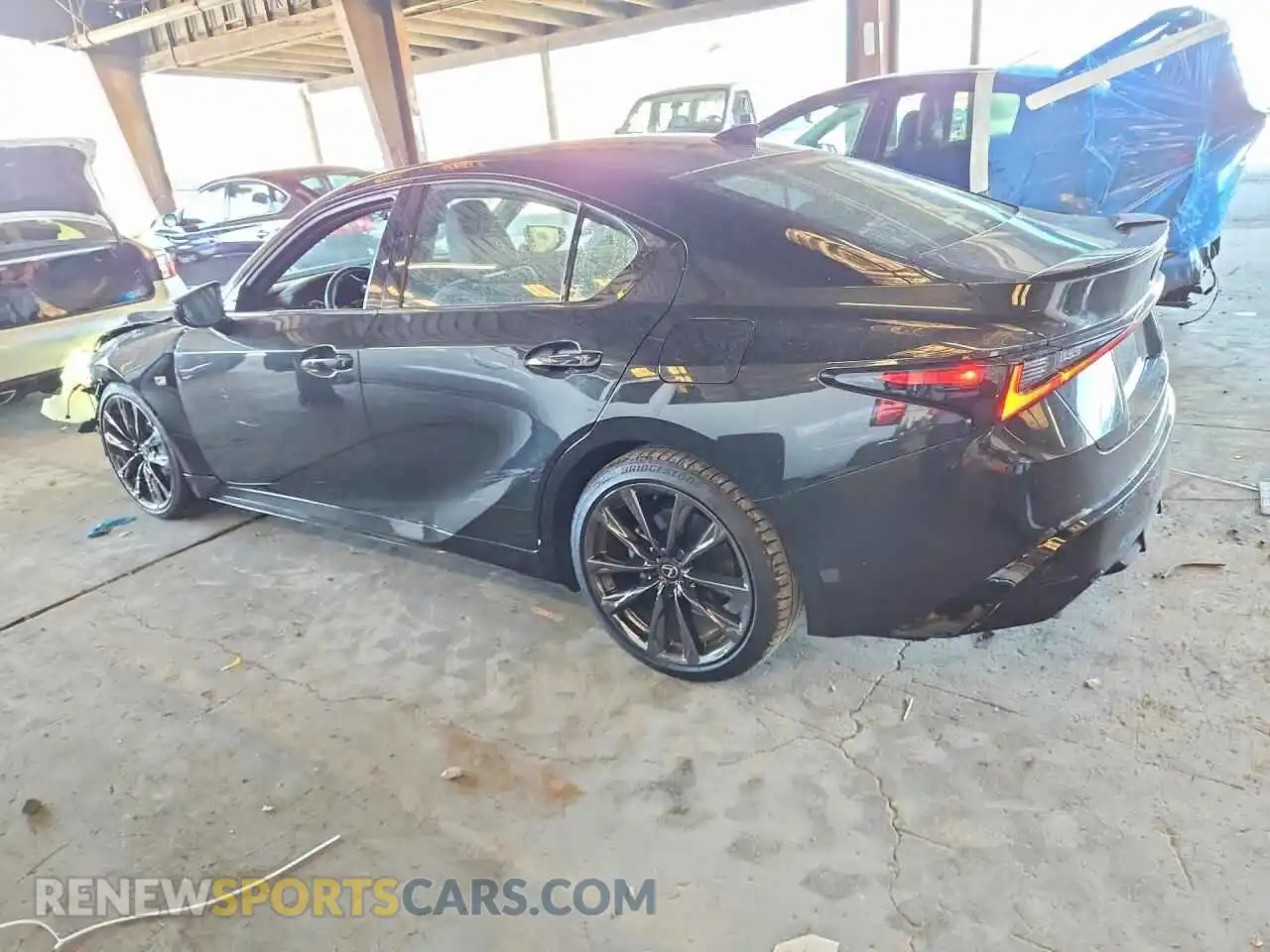 2 Photograph of a damaged car JTHGZ1B25S5088623 LEXUS IS 2025