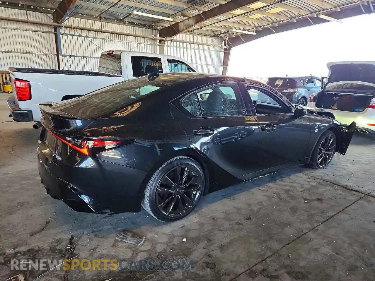 3 Photograph of a damaged car JTHGZ1B25S5088623 LEXUS IS 2025