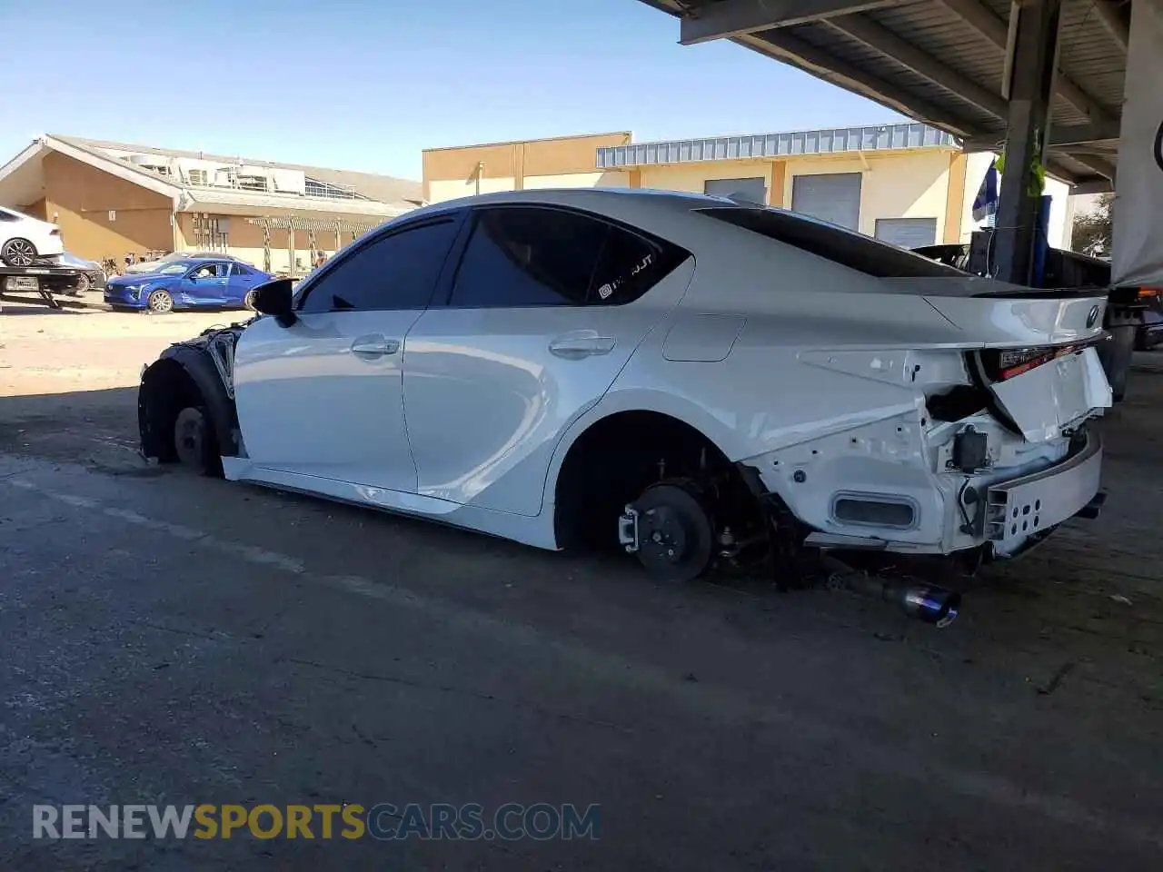 2 Photograph of a damaged car JTHGZ1B28S5089927 LEXUS IS 2025